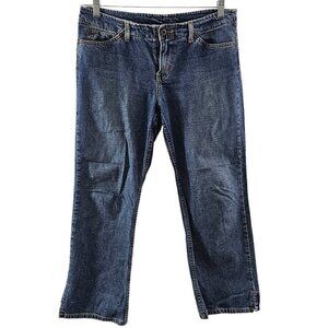 Lucky Brand Women’s Dungarees Wild Child Crop Mid Rise Blue Jeans  Size 8/29